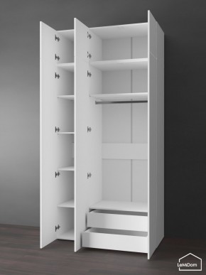 Шкаф с антресолью Linnea MHR-3POA-2 2450х1200х510 (Белый-М 11.1.2) в Златоусте - zlatoust.mebel24.online | фото 5