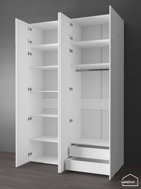 Шкаф с антресолью Linnea MHR-4POA-2 2450х1600х510 (Белый-М 11.1.1) в Златоусте - zlatoust.mebel24.online | фото 6