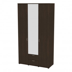 Шкаф с зеркалом Ольга H54_M (Венге) в Златоусте - zlatoust.mebel24.online | фото