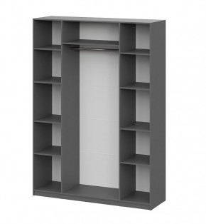 Шкаф ШК-5 (1600) Графит серый в Златоусте - zlatoust.mebel24.online | фото 3