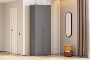Шкаф ШК-5 + 2 полки (800) Графит серый в Златоусте - zlatoust.mebel24.online | фото 2