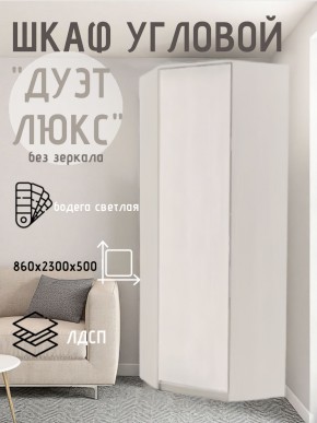 Шкаф угловой Дуэт Люкс без зеркала в Златоусте - zlatoust.mebel24.online | фото