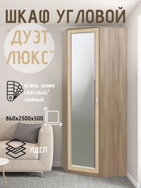 Шкаф угловой Дуэт Люкс с зеркалом в Златоусте - zlatoust.mebel24.online | фото 3