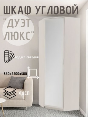 Шкаф угловой Дуэт Люкс с зеркалом в Златоусте - zlatoust.mebel24.online | фото 6