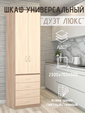 Шкаф универсальный Дуэт Люкс в Златоусте - zlatoust.mebel24.online | фото 5