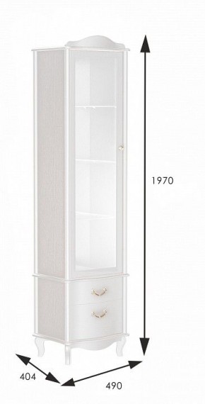 Шкаф-витрина Джульетта в Златоусте - zlatoust.mebel24.online | фото 3