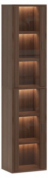 Шкаф-витрина Домино СУ(ш1в2)+2ФС в Златоусте - zlatoust.mebel24.online | фото
