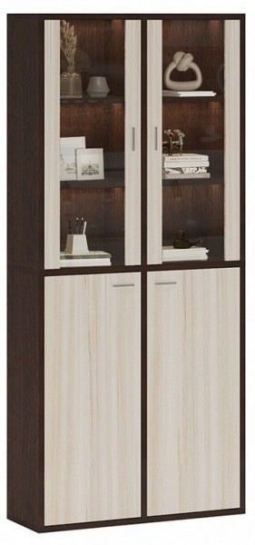 Шкаф-витрина Домино СУ(ш2в2)+2ФС+2ФГ в Златоусте - zlatoust.mebel24.online | фото 2