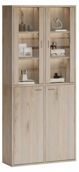 Шкаф-витрина Домино СУ(ш2в2)+2ФС+2ФГ в Златоусте - zlatoust.mebel24.online | фото 2