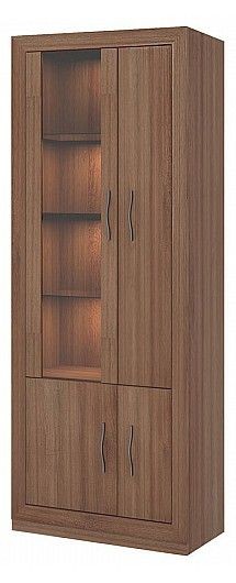 Шкаф-витрина Нобиле ШВтВ-ФСД-ФГК в Златоусте - zlatoust.mebel24.online | фото