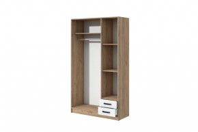 Спальный гарнитур Эконом (модульный) Дуб крафт золотой/Белый текстурный в Златоусте - zlatoust.mebel24.online | фото 3