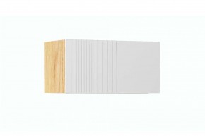 СТЕФАНИ-1.1 Антресоль (дуб крафт золотой/белый софт) в Златоусте - zlatoust.mebel24.online | фото