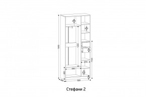 СТЕФАНИ-2 Шкаф в Златоусте - zlatoust.mebel24.online | фото 2