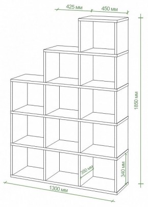 Стеллаж Бартоло СЛД 5 в Златоусте - zlatoust.mebel24.online | фото 2