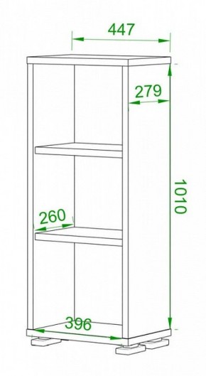 Стеллаж Домино нельсон ПУ-10-1 в Златоусте - zlatoust.mebel24.online | фото 2