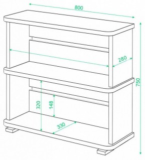 Стеллаж Домино СБ-25/2 в Златоусте - zlatoust.mebel24.online | фото 2