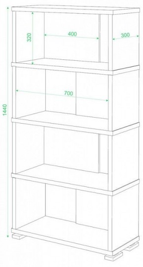 Стеллаж СБ-10/4 в Златоусте - zlatoust.mebel24.online | фото 2