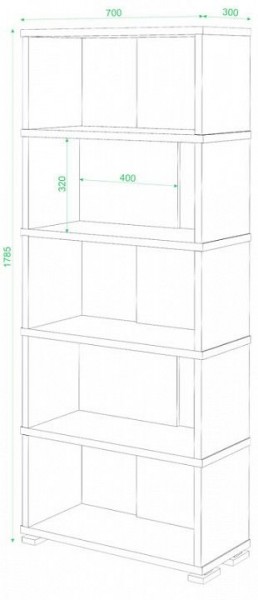 Стеллаж СБ-10/5 в Златоусте - zlatoust.mebel24.online | фото 2