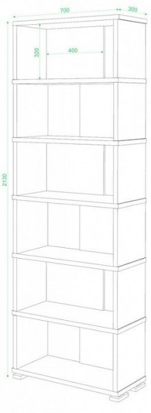 Стеллаж СБ-10/6 в Златоусте - zlatoust.mebel24.online | фото 2