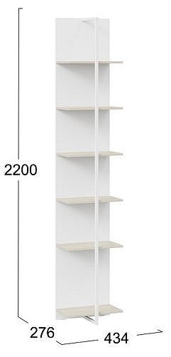Стеллаж Сканди в Златоусте - zlatoust.mebel24.online | фото 2