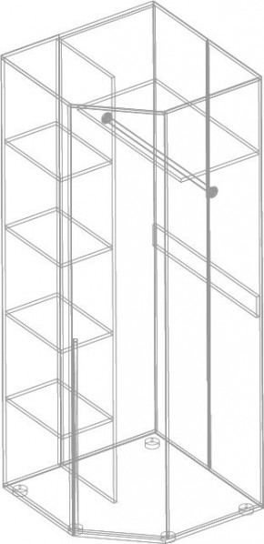 СТИЛ Шкаф угловой в Златоусте - zlatoust.mebel24.online | фото 2