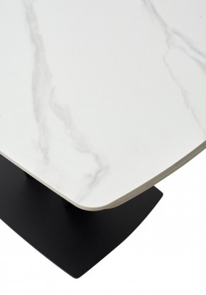 Стол ALATRI 120 MATT WHITE MARBLE SOLID CERAMIC / BLACK, ®DISAUR в Златоусте - zlatoust.mebel24.online | фото 11