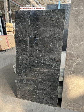 Стол ALES 180 BLACK GRAVE SOLID CERAMIC, керамика / бронзовый, ®DISAUR в Златоусте - zlatoust.mebel24.online | фото 3