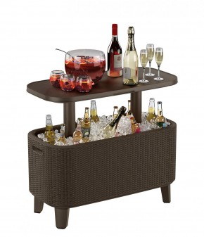 Стол Беви Бар (Bevy Bar Large Cool Bar), коричневый в Златоусте - zlatoust.mebel24.online | фото 3