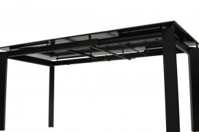 Стол CORNER 120 MATTE STATUARIO Белый мрамор матовый керамика, стекло/ черный каркас, ®DISAUR в Златоусте - zlatoust.mebel24.online | фото 9
