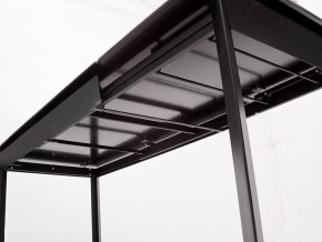 Стол CREMONA 140 MATTE STATUARIO Белый мрамор матовый, керамика/ черный каркас, ®DISAUR в Златоусте - zlatoust.mebel24.online | фото 7