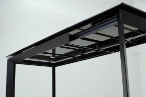 Стол CREMONA 180 KL-99 Белый мрамор матовый, итальянская керамика / черный каркас, ®DISAUR в Златоусте - zlatoust.mebel24.online | фото 13
