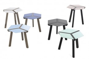 Стол журн. ESA 07.35 M318 light  blu/ L002 oak spessart в Златоусте - zlatoust.mebel24.online | фото