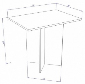Стол журнальный Cross СЖ4 в Златоусте - zlatoust.mebel24.online | фото 2