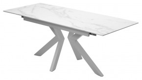 Стол Кентукки 3 140 БЕЛЫЙ МРАМОР, стекло / БЕЛЫЙ, М-City в Златоусте - zlatoust.mebel24.online | фото 10