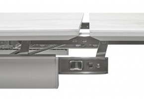 Стол Кентукки 3 140 БЕЛЫЙ МРАМОР, стекло / БЕЛЫЙ, М-City в Златоусте - zlatoust.mebel24.online | фото 11