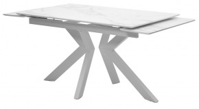 Стол Кентукки 3 140 БЕЛЫЙ МРАМОР, стекло / БЕЛЫЙ, М-City в Златоусте - zlatoust.mebel24.online | фото 8