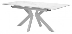 Стол Кентукки 3 140 БЕЛЫЙ МРАМОР, стекло / БЕЛЫЙ, М-City в Златоусте - zlatoust.mebel24.online | фото 9