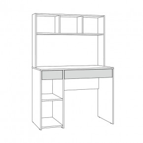 Стол компьютерный 12.77 F Комфорт (Темно - серый U2601) в Златоусте - zlatoust.mebel24.online | фото 3