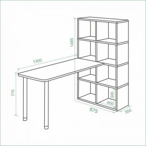 Стол компьютерный Bartolo в Златоусте - zlatoust.mebel24.online | фото 3