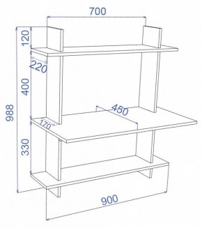 Стол компьютерный Cross СтТ3 в Златоусте - zlatoust.mebel24.online | фото 2