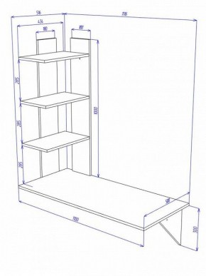 Стол компьютерный Домино Cross СтТ5 в Златоусте - zlatoust.mebel24.online | фото 2