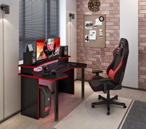 Стол компьютерный Домино Lite СКЛ-Игр140+НКИЛ140 в Златоусте - zlatoust.mebel24.online | фото 2