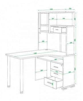 Стол компьютерный Домино СР-130 в Златоусте - zlatoust.mebel24.online | фото 5