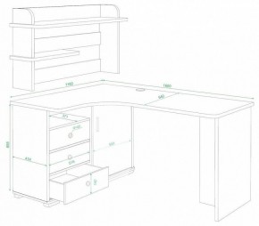 Стол компьютерный Домино СР-165 в Златоусте - zlatoust.mebel24.online | фото 3