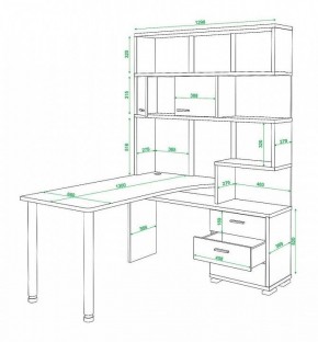 Стол компьютерный Домино СР-420130 в Златоусте - zlatoust.mebel24.online | фото 4