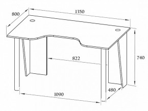 Стол компьютерный КСТ-18 в Златоусте - zlatoust.mebel24.online | фото