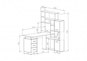 Компьютерный стол КС15 в Златоусте - zlatoust.mebel24.online | фото