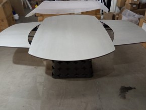Стол LORENS 150 TL-58 поворотная система раскладки, испанская керамика / Темно-серый, ®DISAUR в Златоусте - zlatoust.mebel24.online | фото 2