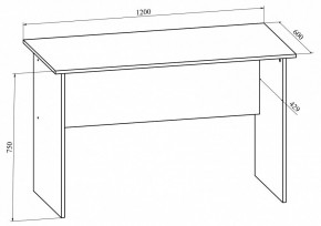 Стол офисный Офис ОФ-112К в Златоусте - zlatoust.mebel24.online | фото 4