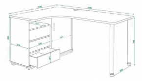 Стол письменный Домино СР-145СМ в Златоусте - zlatoust.mebel24.online | фото 5